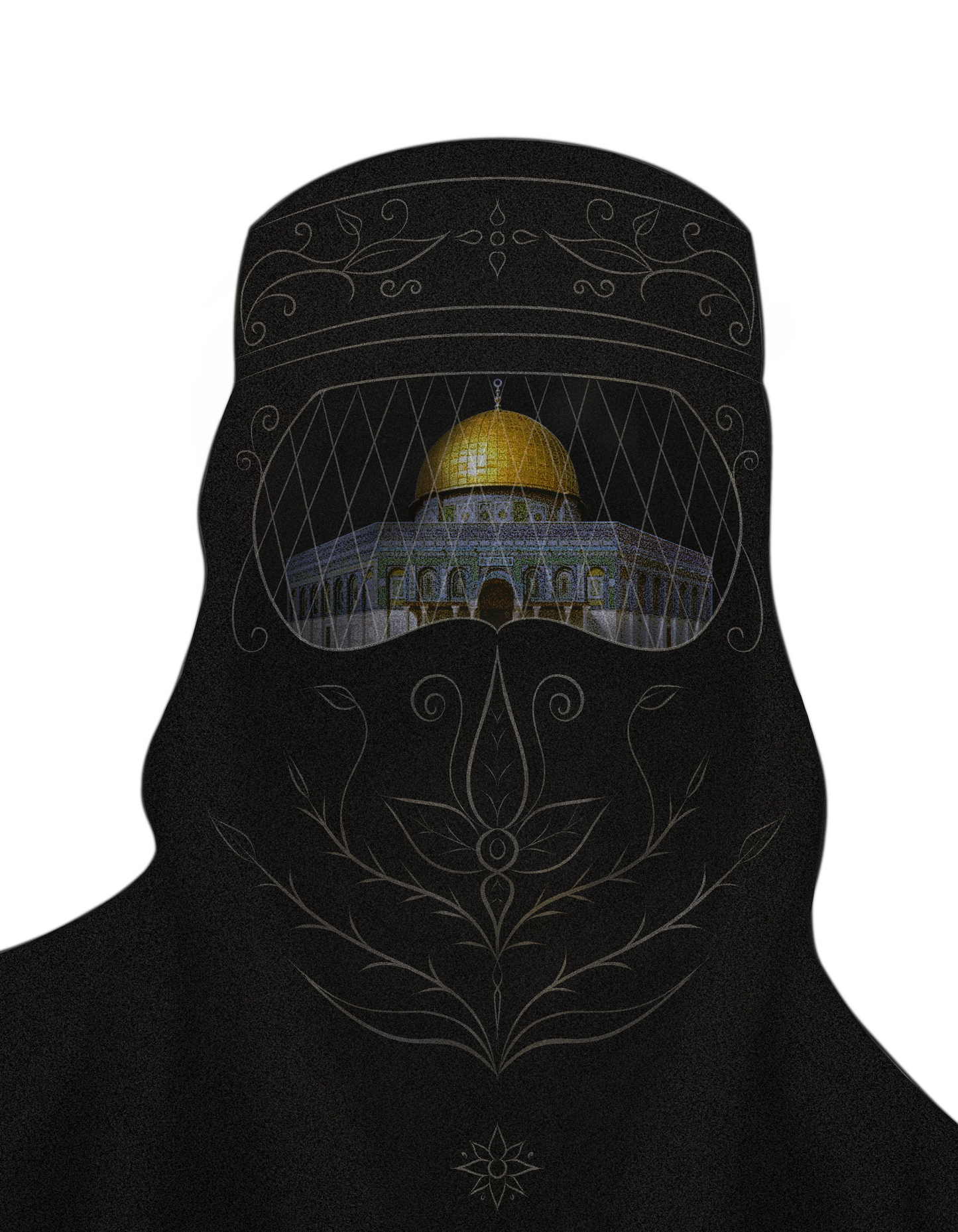 Eyes of Strength | Masjid Al-Aqsa Niqab T-Shirt