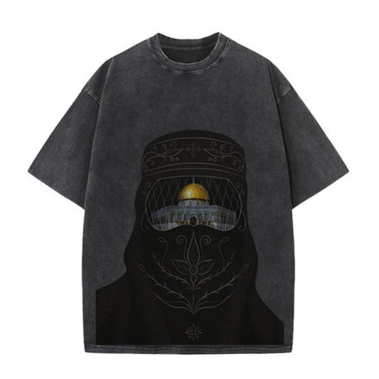 Eyes of Strength | Masjid Al-Aqsa Niqab T-Shirt
